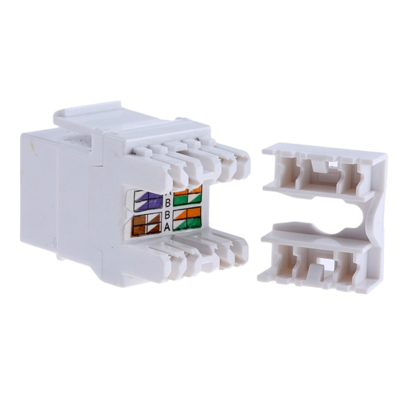 1 pcs - RS PRO Cat5e RJ45 1 Port Jack, UTP Shielding