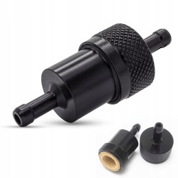 Aluminum fuel filter 8mm for auto moped ATV