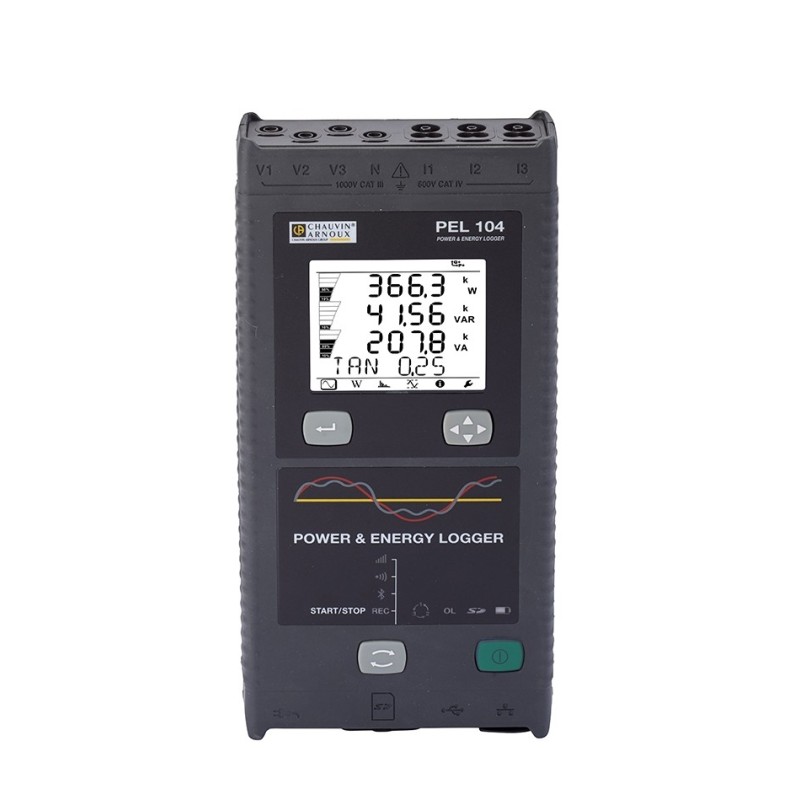 1 pcs - Chauvin Arnoux PEL104 Power & Energy Data Logger