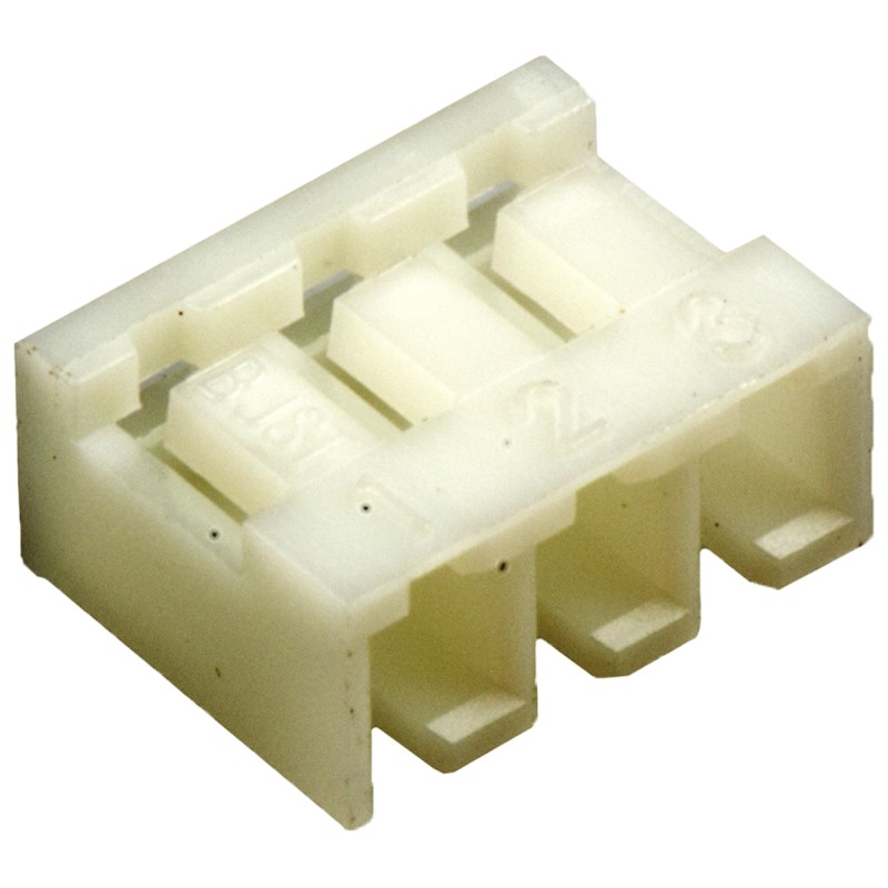 10 pcs - JST, SJN Male Connector Housing, 2mm Pitch, 3 Way, 1 Row Side Entry