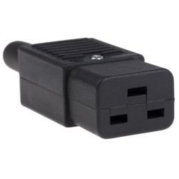1 pcs - RS PRO C19 Cable Mount IEC Connector Socket, 16A, 250 V