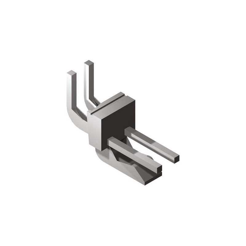 10 pcs - Molex KK 396 Series Right Angle Through Hole Pin Header, 6 Contact(s), 3.96mm Pitch, 1 Row(s), Unshrouded