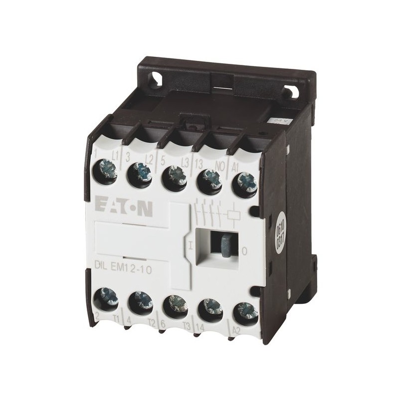 5 pcs - Eaton Contactor, 400 V Coil, 3-Pole, 50 A, 5.5 kW, 1 N/O
