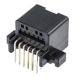 80 pcs - TE Connectivity, MULTILOCK 040 Automotive Connector Socket 12 Way, Solder Termination