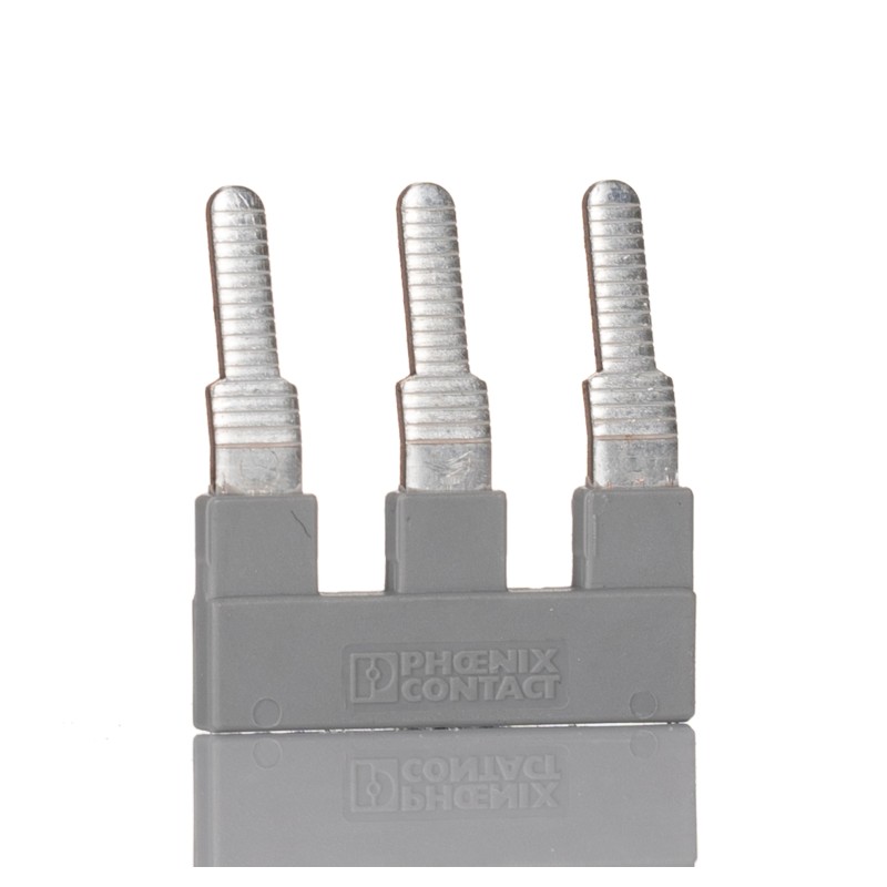 1 pcs - Phoenix Contact EB3-10 Series Jumper Bar for Use with Modular Terminal Block