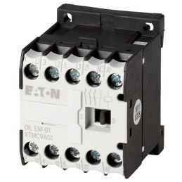 5 pcs - Eaton Contactor, 400 V Coil, 3-Pole, 9 A, 4 kW, 1NC