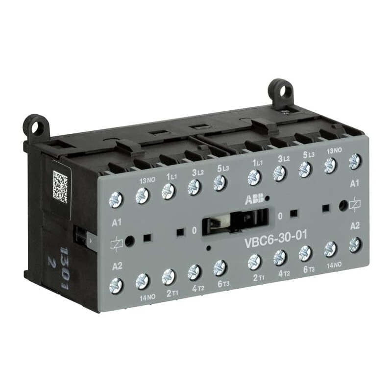 5 pcs - ABB GJL121 Series Contactor, 60 V dc Coil, 3-Pole, 20 A, 4 kW, 3NO/1NC