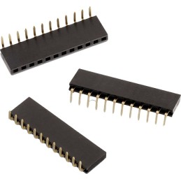 10 pcs - Wurth Elektronik WR-PHD Series Angled PCB Socket, 5-Contact, 1-Row, 2.54mm Pitch