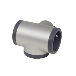 1 pcs - Legrand French / German Multi Outlet Plug, 16A, Plug-In