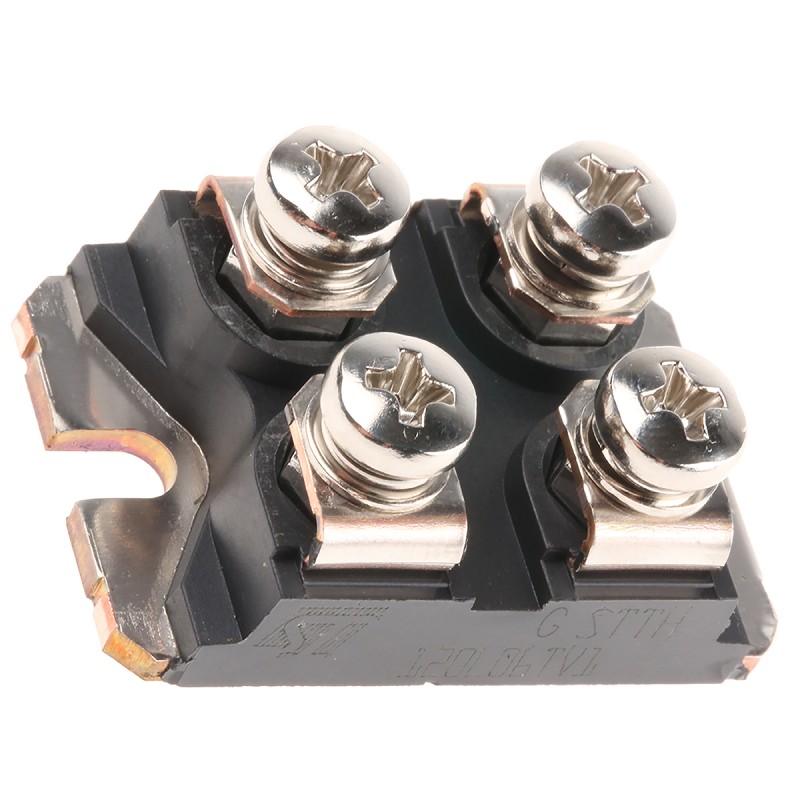 10 pcs - STMicroelectronics 600V 60A, Dual Rectifier Diode, 4-Pin ISOTOP STTH120L06TV1