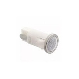 1 pcs : 1030QD4 - Panel Mount Indicator Lamps WHITE DIFFUSED 1/2' MOUNTING HOLE