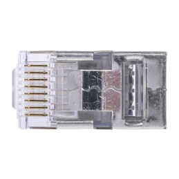 1 pcs - Molex 44915 Series Male RJ45 Connector, Cable Mount, Cat6