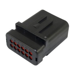 1 pcs - TE Connectivity, AMPSEAL 16 Automotive Connector Plug 12 Way