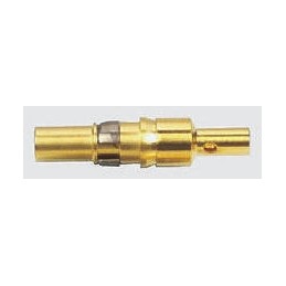 1 pcs - RS PRO , Straight RG174/U, RG188 A/U, RG316/U , Female Gold , Copper Alloy , Backplane Connector Contact