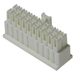 10 pcs - Samtec, IPD1 Male Crimp Connector Housing, 2.54mm Pitch, 20 Way, 2 Row