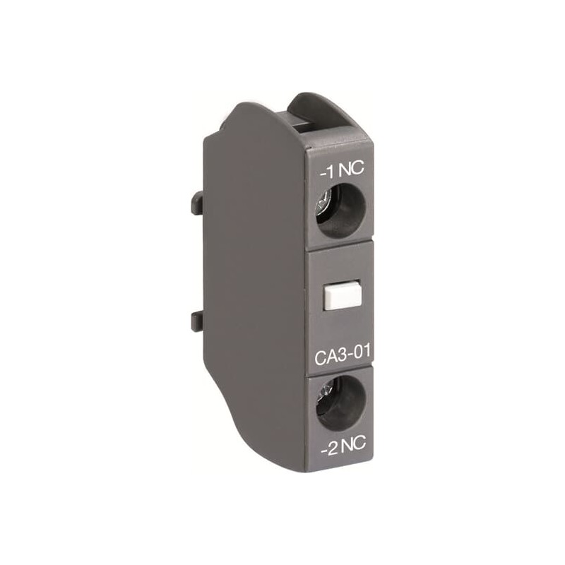 1 Box of 1 - ABB Auxiliary Contact, 1 Contact, 1NC, Front Mount, AS