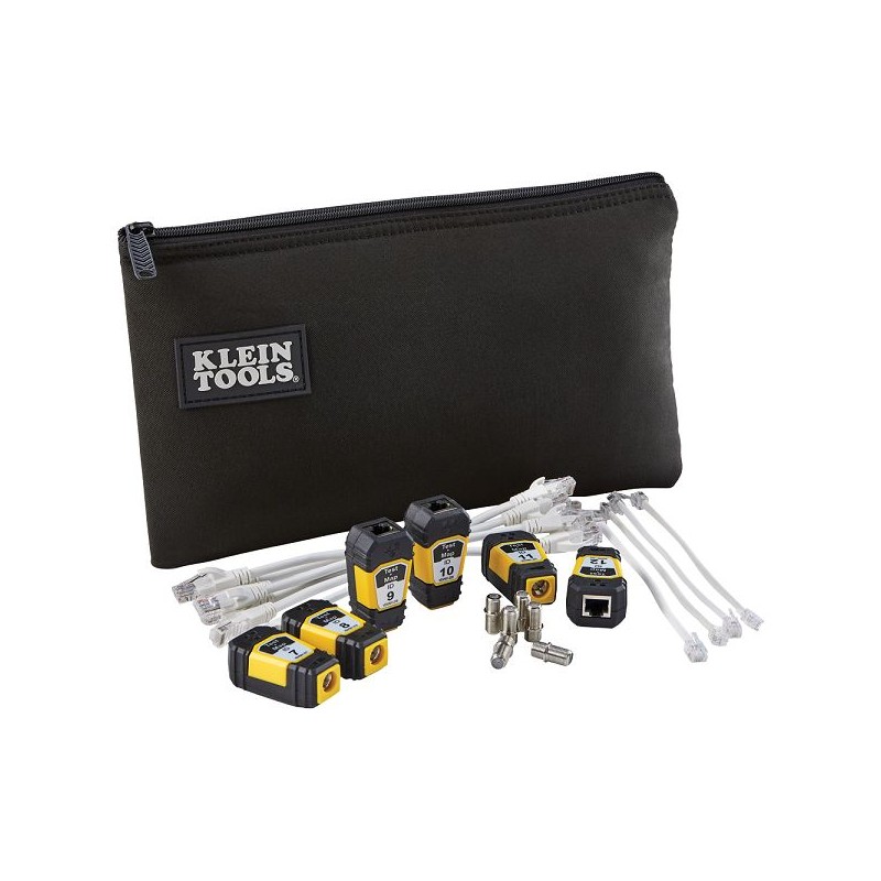 1 pcs - Klein Tools Cable Tester Coaxial, RJ45, VDV770-851