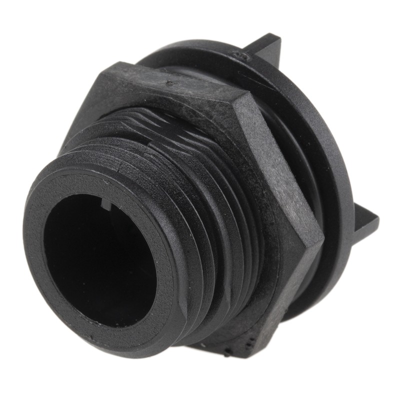 1 pcs - Bulgin Circular Connector, 8 Contacts, Rear Mount, Miniature Connector, Plug, Male, IP68, Buccaneer 400 Series