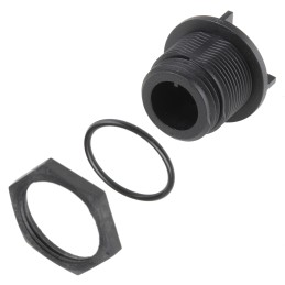 1 pcs - Bulgin Circular Connector, 8 Contacts, Rear Mount, Miniature Connector, Plug, Male, IP68, Buccaneer 400 Series