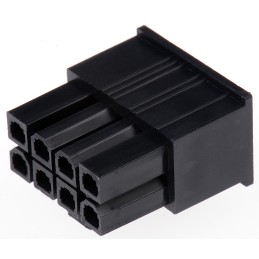 10 pcs - Molex, Mini-Fit Jr Female Connector Housing, 4.2mm Pitch, 8 Way, 2 Row