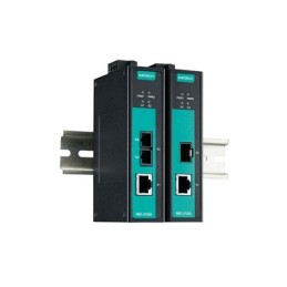 1 pcs - MOXA SFP Ethernet Media Converter, 10/100/100Mbit/s, Half/Full Duplex 40km