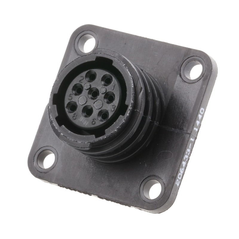 1 pcs - TE Connectivity Circular Connector, 8 Contacts, Panel Mount, Socket, Female, CPC Series 2 Series