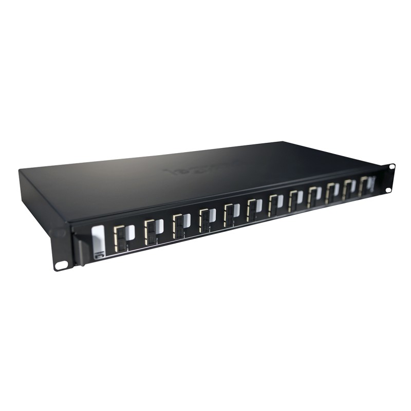 1 pcs - Legrand 12 Port SC Multimode Duplex Fibre Optic Patch Panel, 1U