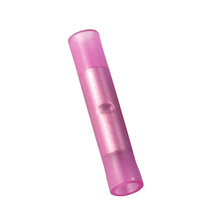 100 pcs - RS PRO Splice Connector, Red, Insulated 0.5 - 1.5 mm², 22 - 16 AWG