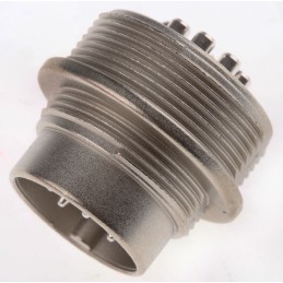 1 pcs - Binder Circular Connector, 8 Contacts, Panel Mount, M16 Connector, Socket, Male, IP40, 680 Series