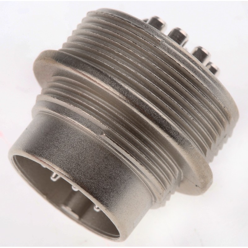 1 pcs - Binder Circular Connector, 8 Contacts, Panel Mount, M16 Connector, Socket, Male, IP40, 680 Series