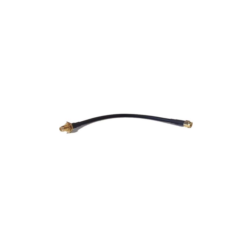1 pcs - RF Solutions Male SMA to Female SMA Coaxial Cable, 200mm, RG58 Coaxial, Terminated
