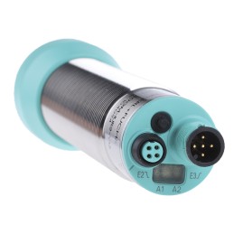 1 pcs - Pepperl + Fuchs Ultrasonic Barrel-Style Proximity Sensor, M30 x 1.5, 200 - 4000 mm Detection, Analogue Output,
