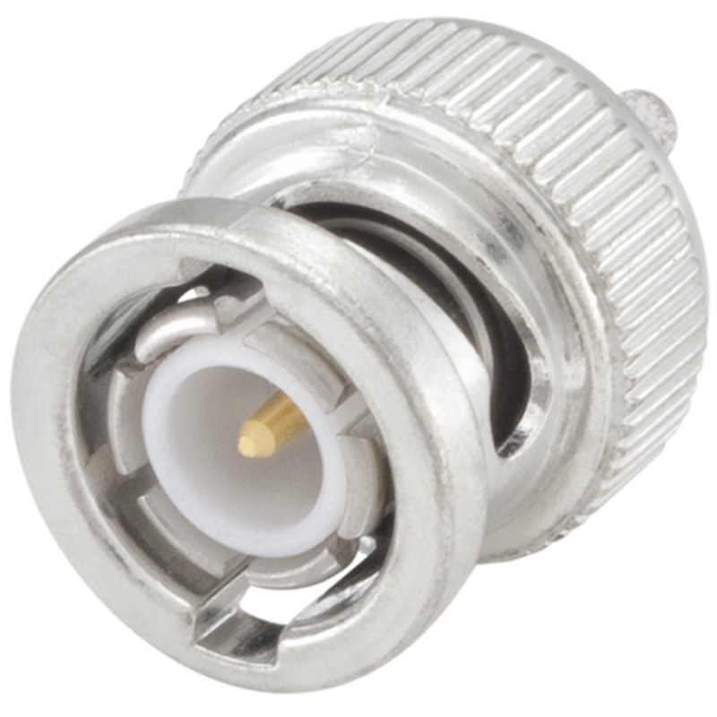 1 pcs - Rosenberger BNC Series, Plug Cable Mount BNC Connector, 50Ω, Crimp Termination, Straight Body