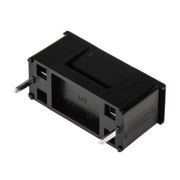 25 pcs - RS PRO 6.3A PCB Mount Fuse Holder for 5 x 20mm Fuse, 250V ac