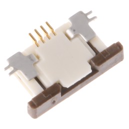 1000 pcs - Molex, FFC/FPC SMT, 52746 0.5mm Pitch 4 Way Right Angle Female FPC Connector, ZIF Bottom Contact