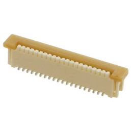 1000 pcs - Molex, Easy-On, 52610 1mm Pitch 20 Way Vertical Female FPC Connector, Solder