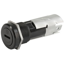 25 pcs - Schurter 16A Panel Mount Fuse Holder for 5 x 20mm Fuse, 1P, 250V ac