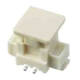 1000 pcs - Molex 53398 Series Vertical PCB Header, 2 Contact(s), 1.25mm Pitch, 1 Row(s), Shrouded