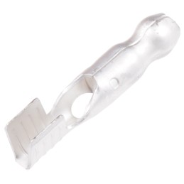 100 pcs - TE Connectivity, 42865 Uninsulated Male Crimp Bullet Connector, 2mm² to 6mm², 14AWG to 10AWG, 4.6mm Bullet diameter