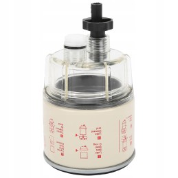 Water and oil separator with imported filter