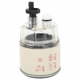 Water and oil separator with imported filter