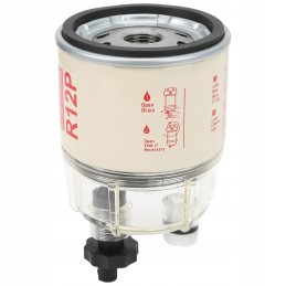 Water and oil separator with imported filter