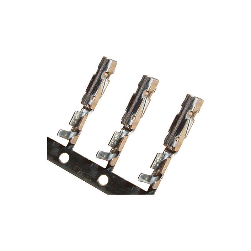 1000 pcs - Stelvio Kontek 485 Series Female Crimp Terminal, 28AWG Min, 22AWG Max