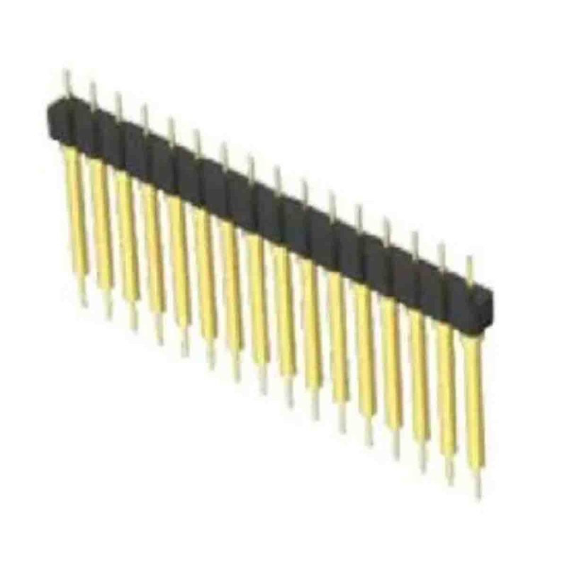 10 pcs - Samtec BBS Series Vertical Through Hole Pin Header, 5 Contact(s), 2.54mm Pitch, 1 Row(s), Unshrouded