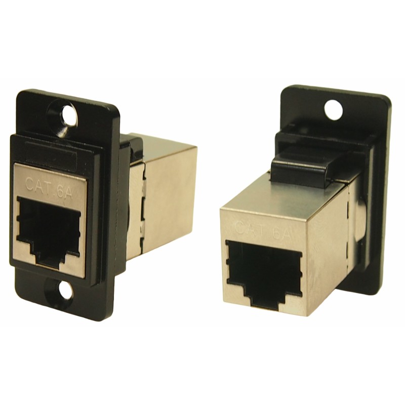1 pcs - RS PRO Socket RJ45 Connector, Panel Mount, Cat6a
