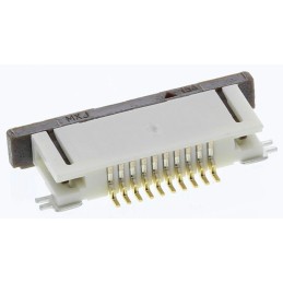 1000 pcs - Molex, FFC/FPC SMT, 52746 0.5mm Pitch 10 Way Right Angle Female FPC Connector, ZIF Bottom Contact