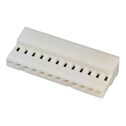 10 pcs - TE Connectivity 12-Way IDC Connector Socket for Cable Mount, 1-Row