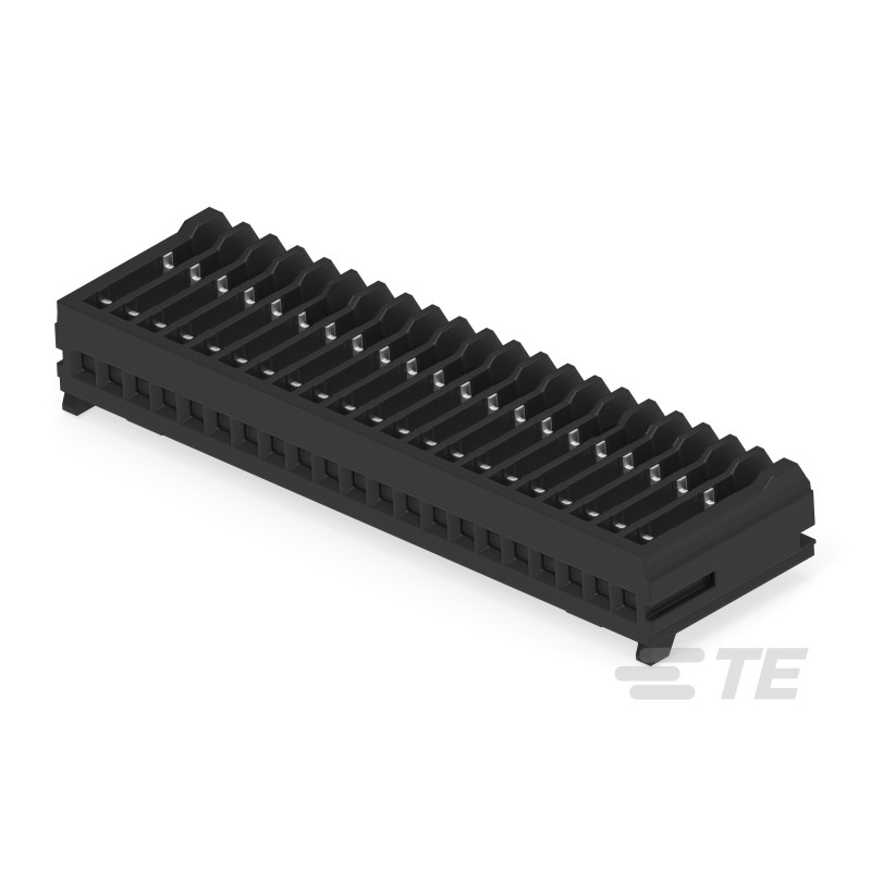 1 pcs - TE Connectivity MICRO CT Series Straight Cable Mount, IDC PCB Socket, 21-Contact, 1-Row, 1.2mm Pitch, IDC Termination