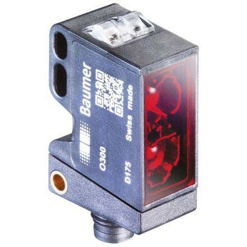 1 pcs - Baumer Retroreflective Photoelectric Sensor, Block Sensor, 3.5 m Detection Range IO-LINK