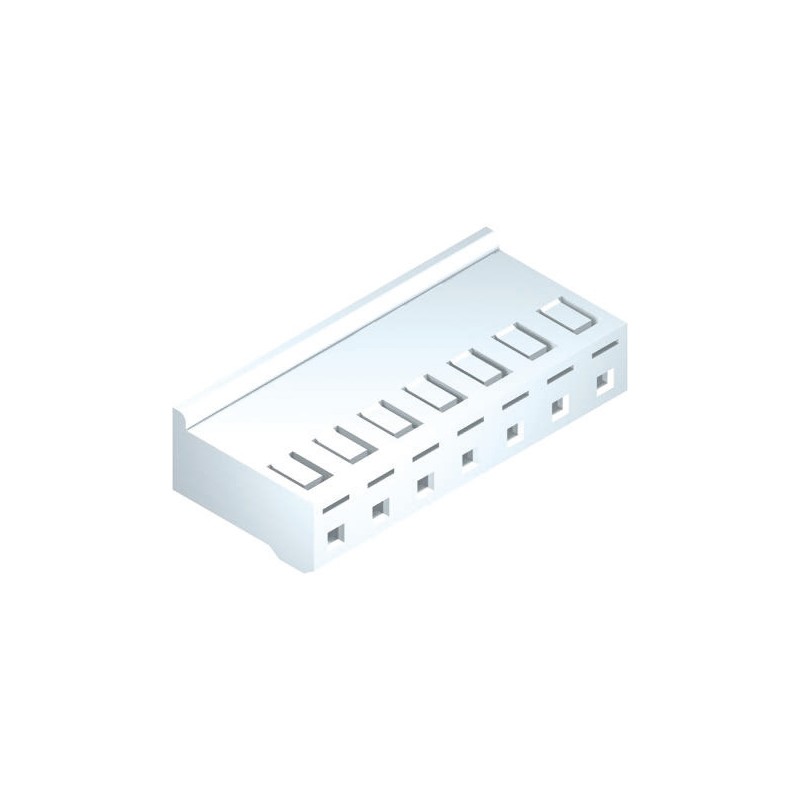 10 pcs - Molex, SPOX Female Connector Housing, 5.08mm Pitch, 6 Way, 1 Row